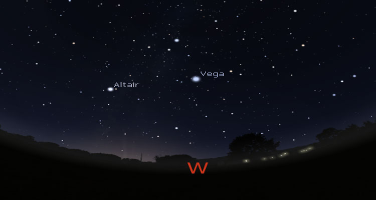 Image Courtesy of Stellarium 