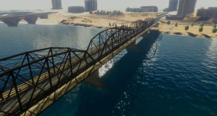 A proposed design of the new Saskatoon Traffic Bridge. (City of Saskatoon) - Image Courtesy of CBC News 