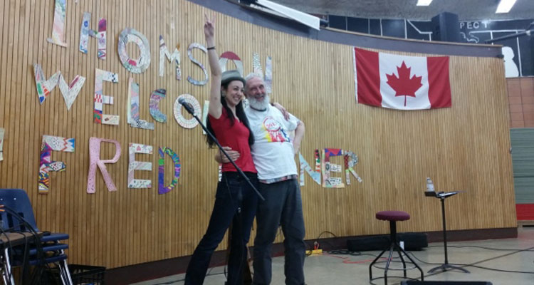"This was a magical moment for me," said Adrienne Mahoney. (Nichole Huck/CBC)