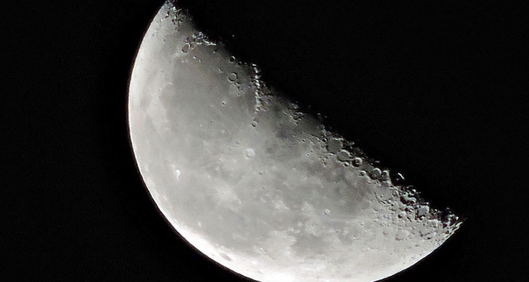 Third Quarter Phase Moon