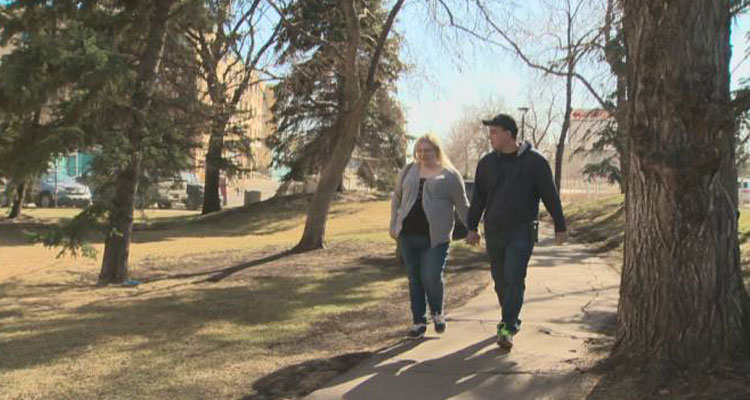 A couple from Northern Alberta is expecting identical quadruplet girls in the coming weeks. With no history of multiples in their families and through natural conception, the Webbs were floored to find out they're about to bring four new lives into the world. (Image Courtesy of Global News) 