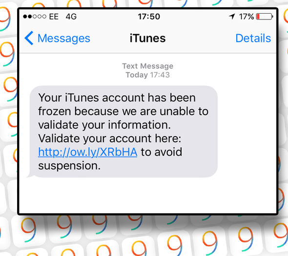 apple scam express new uk