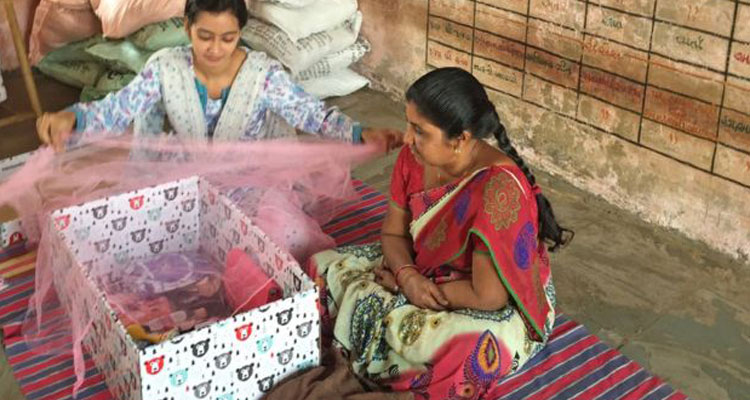 The Barakat Bundle includes clean birth kits, a mosquito net and a baby blanket  (Image Courtesy of Barakat Bundle)