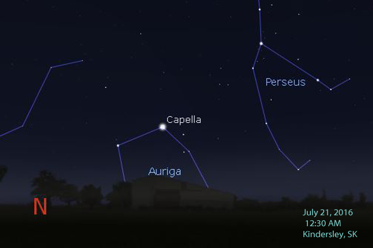Image Courtesy of Stellarium Software, edited by author